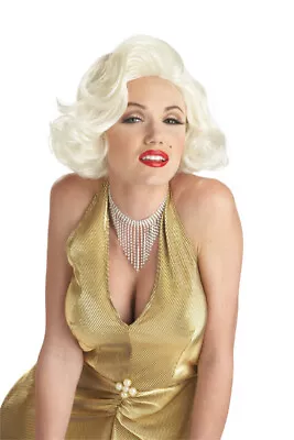 Women Sexy Classic Marilyn Monroe Adult Costume Wig • $16.95