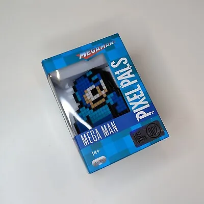LIMITED FIRST EDITION PIXEL PALS MEGAMAN NEW OPENED 002 | LIGHT UP FIGURE Rare • $39