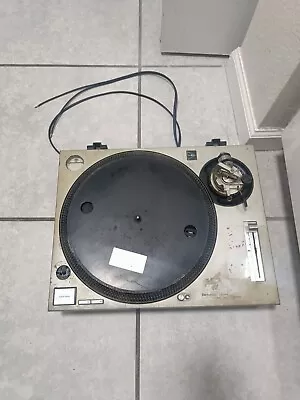 TECHNICS SL-1200 MK2 1200 MKII PROFESSIONAL STUDIO DJ TURNTABLE  For Parts As Is • $249.99