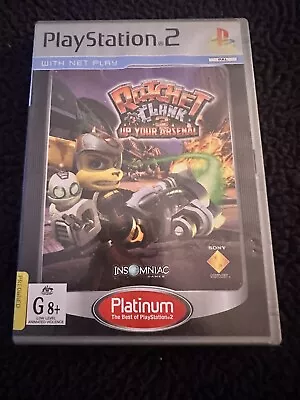 Ratchet And Clank 3 Up Your Arsenal (PlayStation 2 2004) • $12