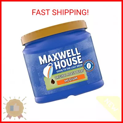 Maxwell House The Original Roast Decaf Medium Roast Ground Coffee (29.3 Oz Canis • $13.25