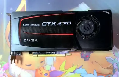 EVGA NVIDIA GeForce GTX 470 (012-P3-1470-AR) 1.25GB GDDR5 DVI-I Mini-HDMI • $29.99