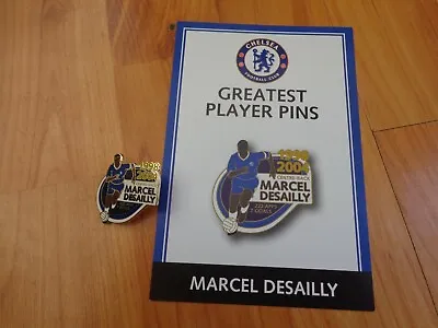 Rare Danbury Mint Chelsea Fc Greatest Players - Marcel Desailly Enamel Pin Badge • $64.14