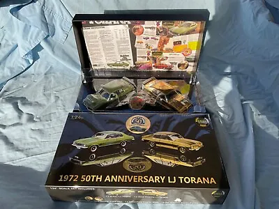 $199 • Buy 1:24 DDA 1972 LJ Torana GTR XU-1 Green Gold Twin Set 50th Anniversary