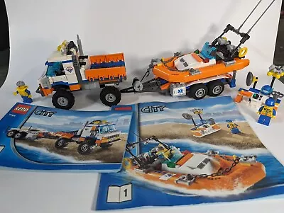 LEGO CITY: Coast Guard Truck With Speed Boat (7726) • $54