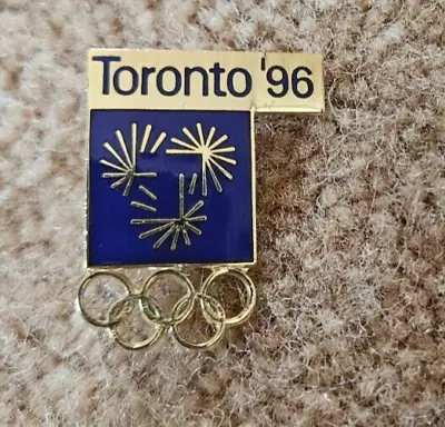 TORONTO 1996  - OLYMPIC CANDiDATE CITY BID PIN ` • $4