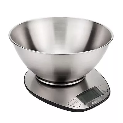 Casa & Casa Digital Kitchen Scales & Bowl W Weight Kg And Lb Cooking & Baking • £25.99