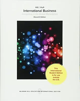 International Business: Competing In The Global Marketplace Hill Charles & Hul • £3.45