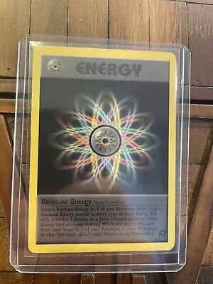 Rainbow Energy Team Rocket 80/82 Pokémon Card - LP • $5