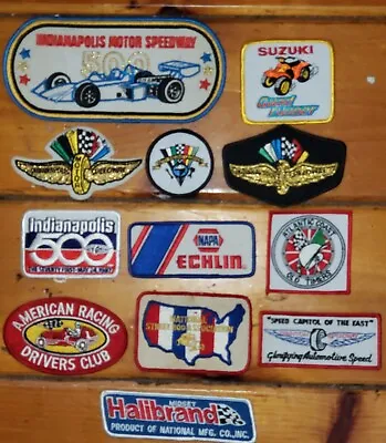 Twelve 1980s 1990s Indianapolis 500 Vintage Rare Hard To Find Patches • $59.99