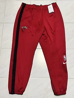 Nike NBA Miami Heat Men XL Engineered Tearaway Shootaround Pants Red DN5506-608  • $84.50