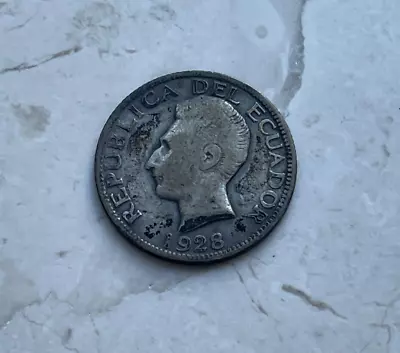 1928 Ecuador 1 One Sucre - Silver • $8