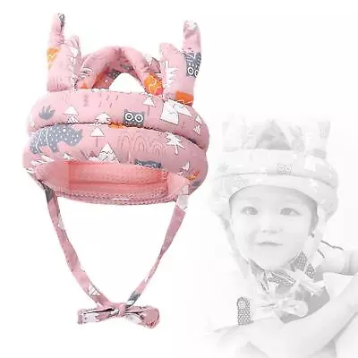 Infant Baby Toddler Cap Anti Fall Head Protector Breathable Safety Helmet • £8.11