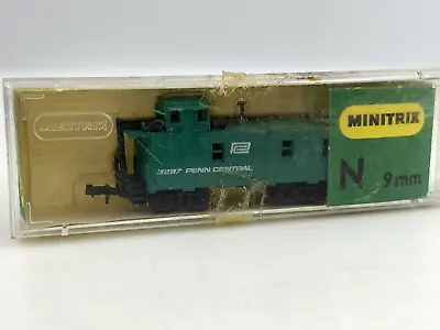 N Scale Minitrix 3267 Penn Central Caboose W/ Case • $8.76