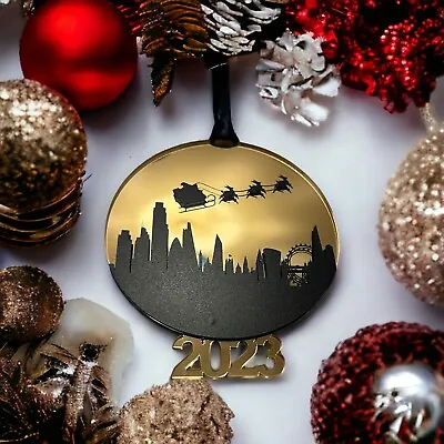 London Christmas Tree Decoration London Christmas Bauble London 2023 Souvenir • £8