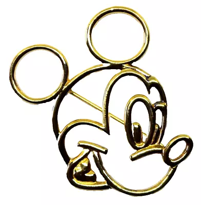 Walt Disney Van Dell Mickey Mouse Sterling Silver Pin/Brooch With Box And Insert • $59