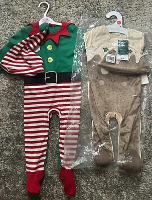 Christmas Outfits 12-18 Months • £15