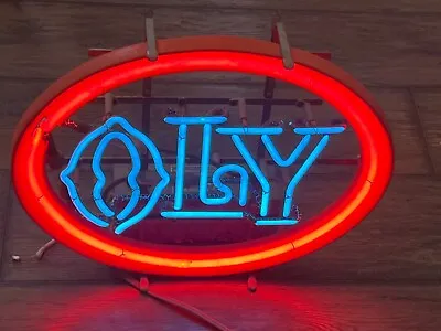 Vintage 1980's Olympia OLY Neon Bar Light Sign PICK UP ONLY • $162.86