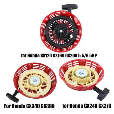 Pull Start For Honda GX240 GX270 GX340 GX390 11/13HP GX120 GX160 GX200 5.5/6.5HP • £7.99