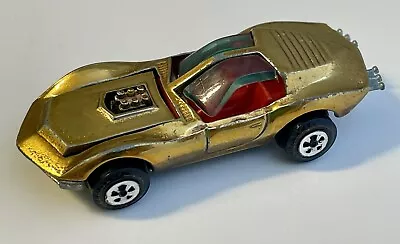 Vintage Johnny Lightning Topper Redline 1969 Gold Custom Mako Shark - Very Nice! • $49.95