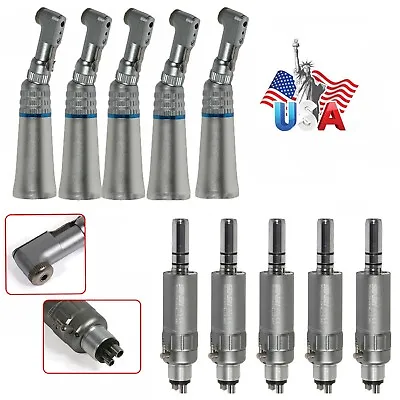 NSK Style Dental 4Hole Air Motor Handpiece Contra Angle Low Speed Micromotor Wz • $16.99