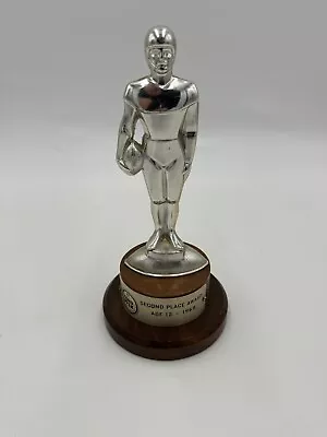 Vintage 1968 Ford Punt Pass Kick PP&K 2nd Place Trophy Age 12 • $24.95