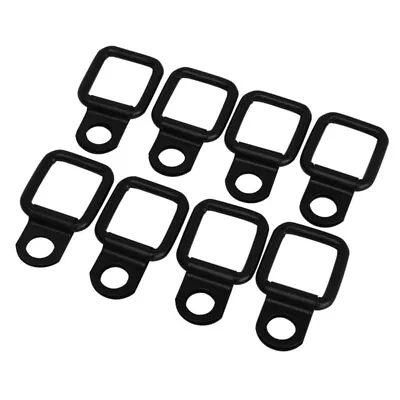 $12.88 • Buy 8Pcs D-Ring Tie Down Anchors Heavy Duty Metal Mounting Clip For Cargo Trailer
