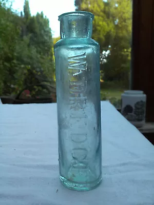 £6.95 • Buy W Dredge Wishford Medicine Chemist Cure Bottle C1870-1900
