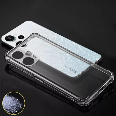 Clear Bumper Soft Case For Xiaomi 11T Redmi Note 13 12 11 10 Pro Poco X5 Cover • $5.49