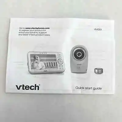 New Camera Replacement For Vtech Baby Monitor System White VM351 • $24.99