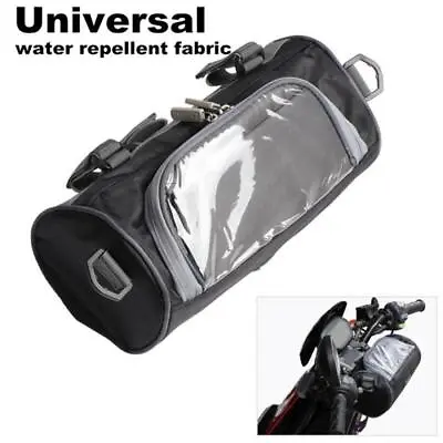 Front Handlebar Fork Storage Container Luggage Bag New Windshield Bag Motorcycle • $18.86