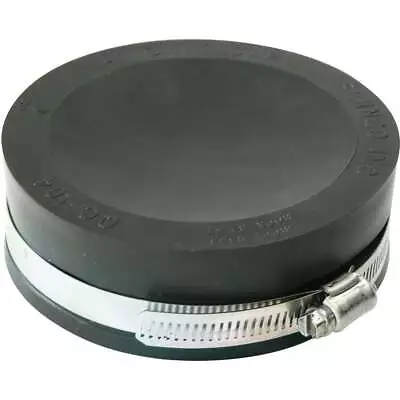 Fernco 6 In. Flexible Slip PVC Cap PQC-106 Fernco PQC-106 018578000834 Flexible • $8.81