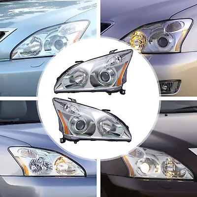 For 2004-2009 Lexus RX330 RX350 RX400h Front HID+Halogen Headlights Assembly • $179.62