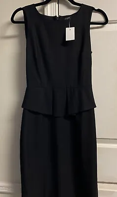 J.Crew Women Little Black Dress Size 00 NWT • $38.25