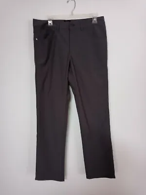 $8.99 • Buy Berkley Jensen Mid Rise Straight Leg Active Travel Pants Size 32 X 32