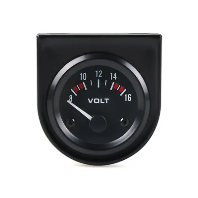 2  52mm 12V LED 8-16V Voltmeter Voltage Gauge Panel Meter For Car Motorcycle • $11.45