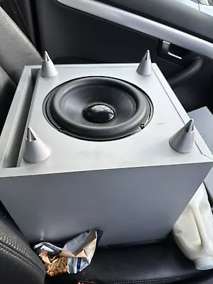 KEF PSW1000.2 100w Active Subwoofer  Silver • £100