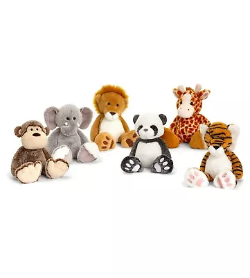 £13.99 • Buy Keel Toys Love To Hug Wild Animals Monkey Elephant Lion Tiger Panda Giraffe 18cm