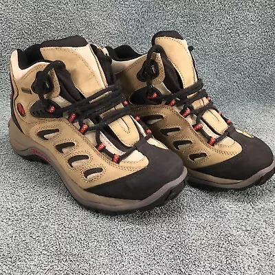 Merrell Reflex Mid Gore-Tex Hiking Boots Women’s Size 7.5 Tan Black Waterproof • $74.90