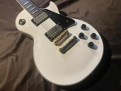 Epiphone Les Paul Custom Alpine White Used Rosewood Fingerboard W/Soft Case • $604.99