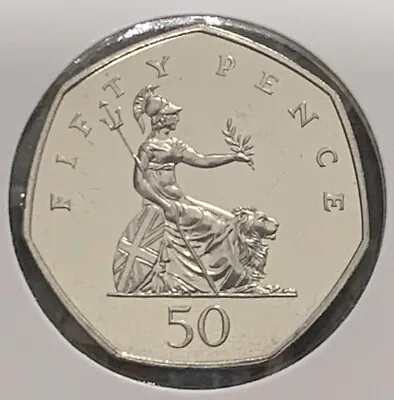 1992 50p Britannia Large Fifty Pence Coin Uncirculated UK BUNC UNC BU UN • £13.95