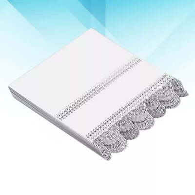 Unique Wedding Place Cards Wedding Reception Cards Hollow Lace Place Cards • £16.88