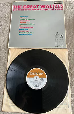 £4.95 • Buy 1967~The Roberto Mann Strings And Voices~The Great Waltzes~Vinyl LP Album~UK🇬🇧