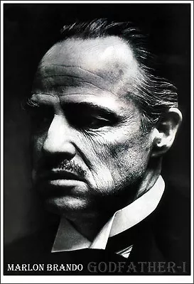 The Godfather (1972) Marlon Brando Movie Poster Print 2 • $6.49