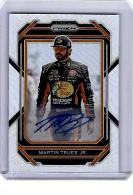 Martin Truex Jr. 2023 Panini Prizm Silver Prizm Signatures • $12