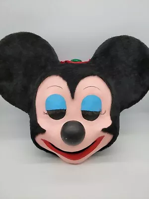 Extremely Rare 1950's Mickey Mouse Mascot Costume Head Adult Size (Hand Made) • $394