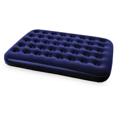 Avenli® Double Flocked STRONG Camping Airbed Inflatable Mattress Blow Up Air Bed • £29.99