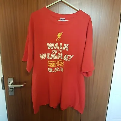 Mens Liverpool FA Cup 2012 Final Tshirt XL • £9.99