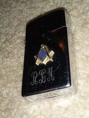 Vintage  Masonic  Zippo Lighter / Works • $11.99