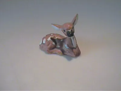 Vintage Miniature Ceramic Lying Deer • $9.95